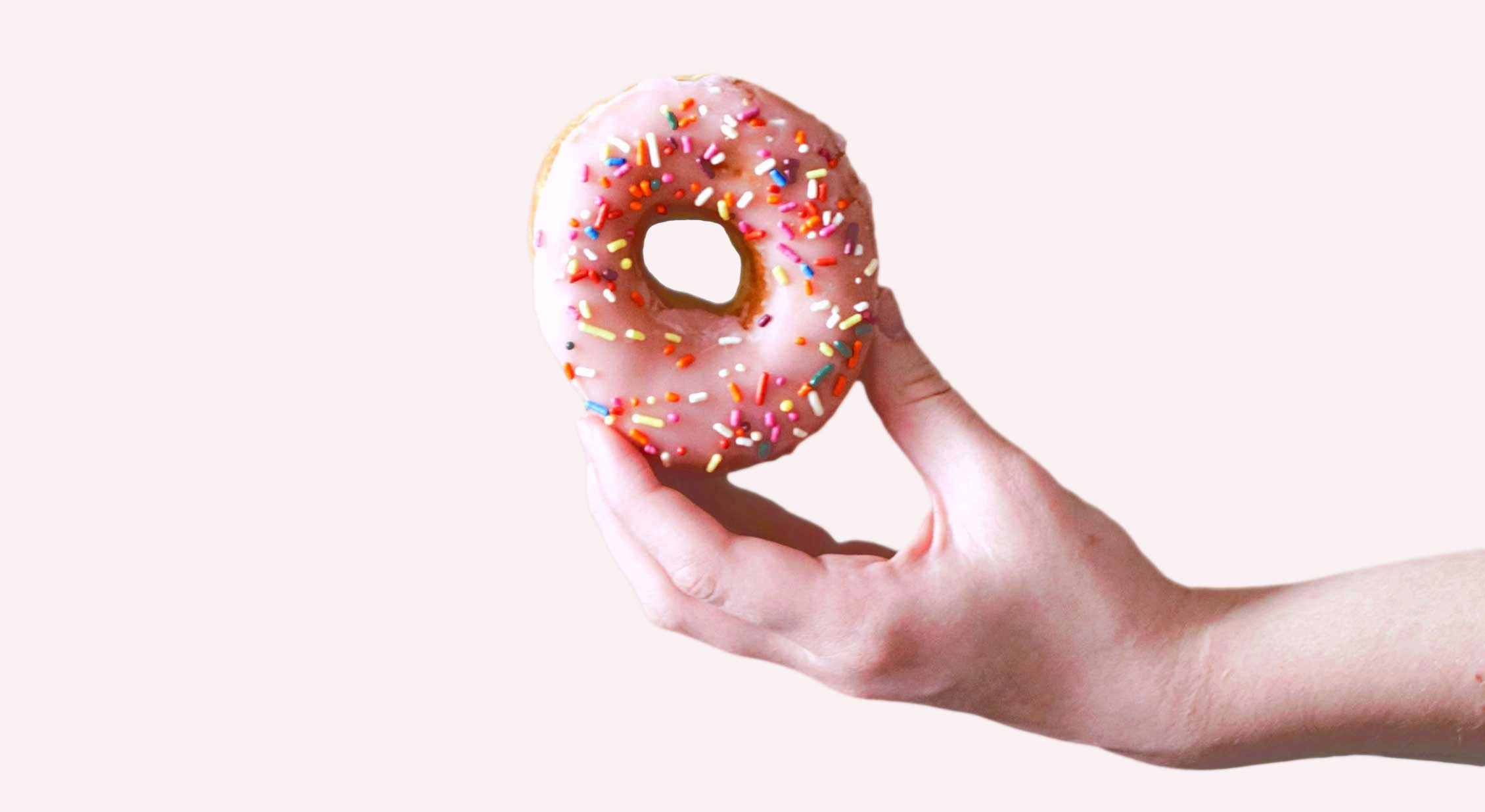 Pink Glazed Donut