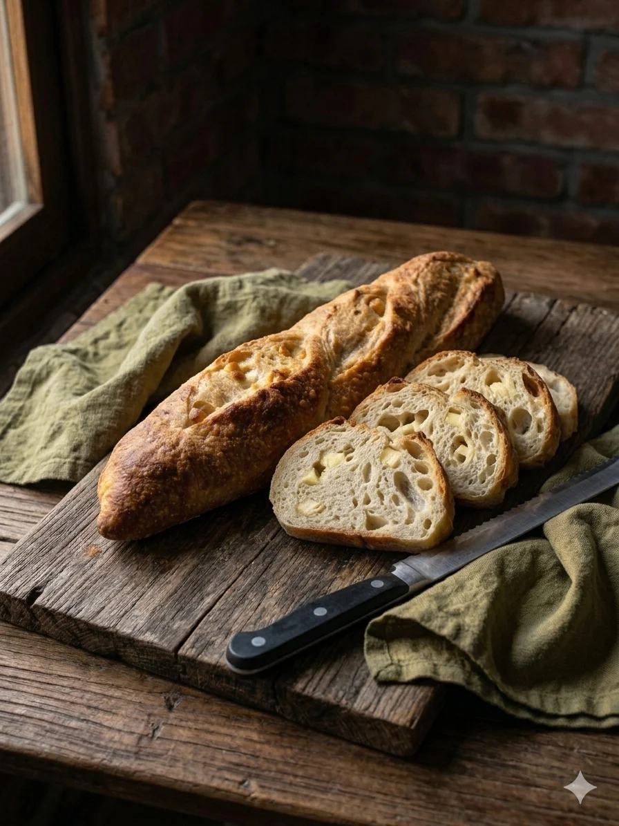 乳酪鹹香大長棍 (Cheese Baguette)